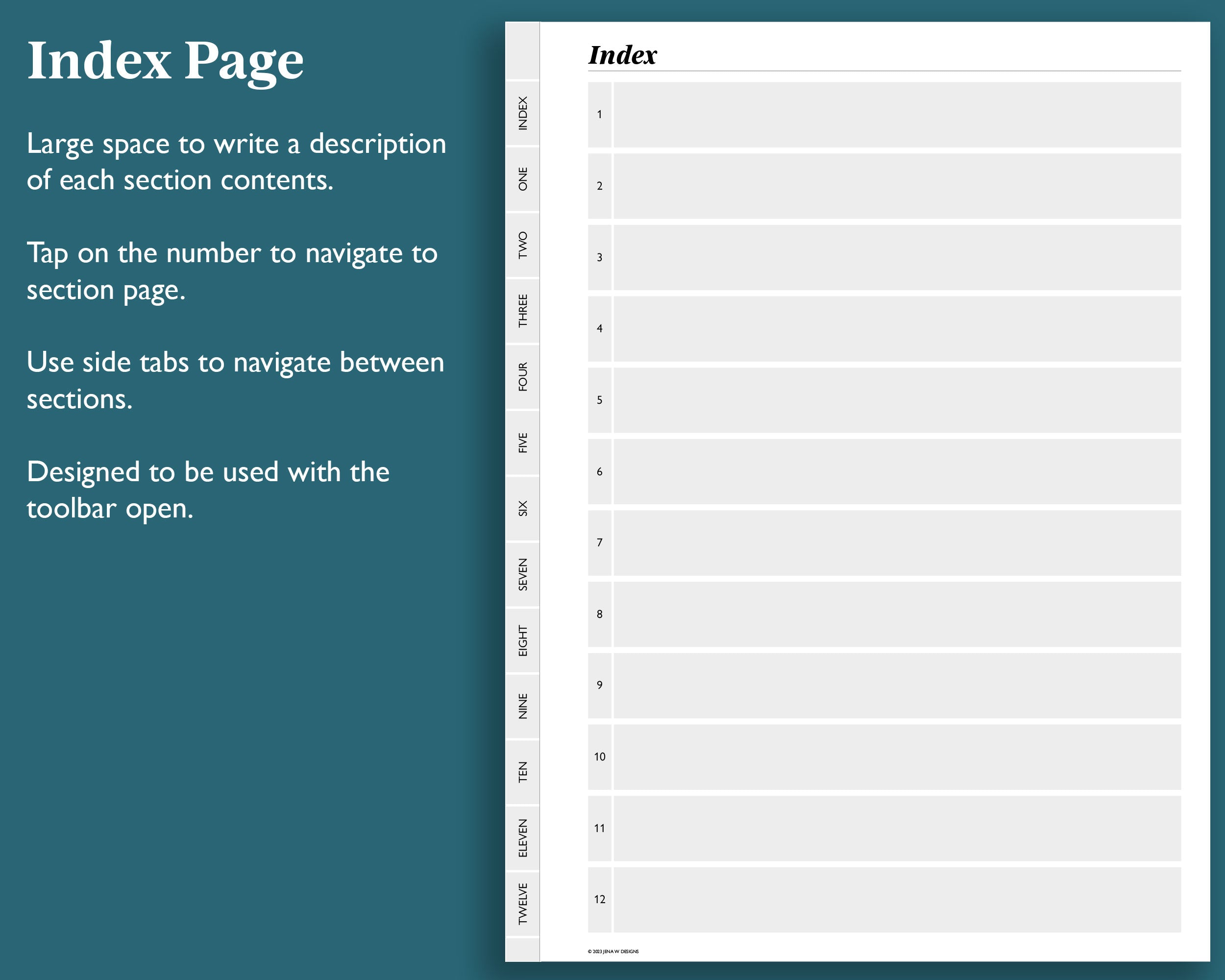 Products – Jena W Designs